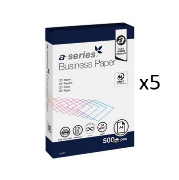 Papel Fotocopiadora Folios 80G A-Series A4 (Precio Por Unidades, Pedido Mínimo De 5 Unidadeses)