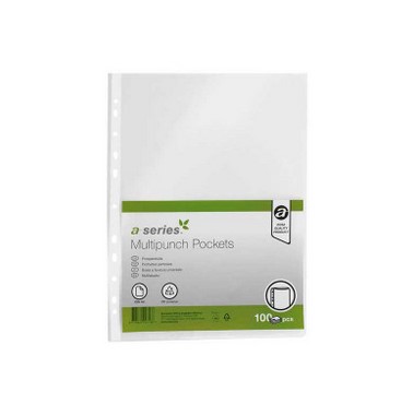 Funda Multitaladro A-Series Folio 11 Taladros Cristal 80 Micras (Pack 100)