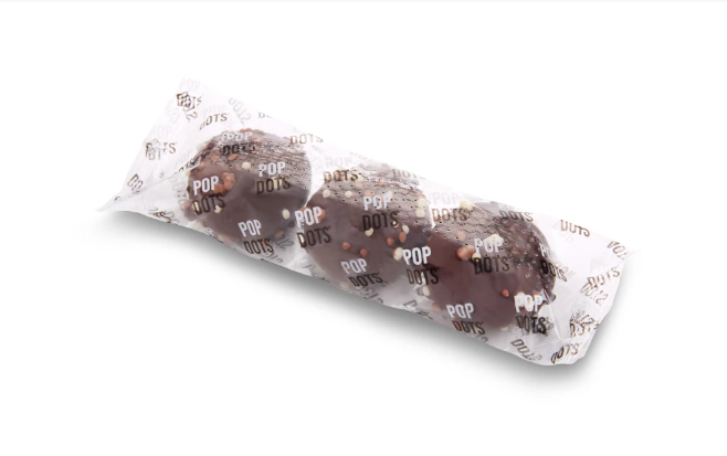 Dark Pop Dots Hazelnu