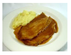 JAMÓN ASADO EN SU SALSA_bolsa 3 kg / PAST.