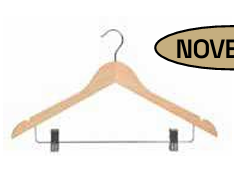 PERCHA CON PINZAS MADERA (10uds)