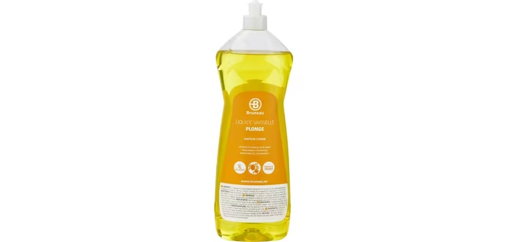LAVAVAJILLAS MANUAL BRUNEAU OLOR LIMÓN - BOTELLA 1L