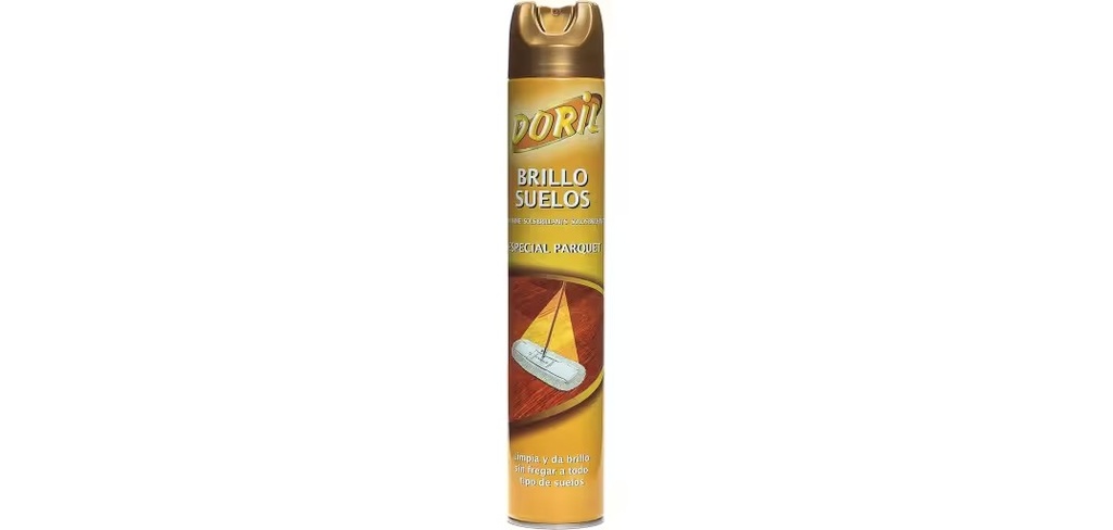 LIMPIADOR Y ABRILLANTADOR DE SUELOS PARA MOPAS DORIL - SPRAY 750 ML