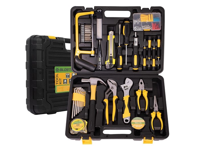 Caja Herramientas Completa 100 Piezas - Juego De Herramientas Para Proyectos De Bricolaje Y Mantenim